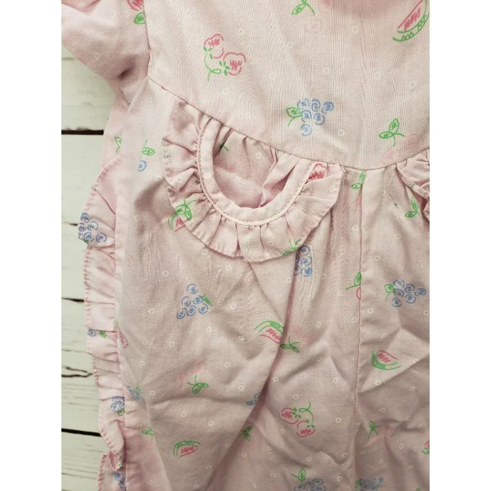 Mayfair Pink Floral 0-6‎ Months Baby Girl Romper